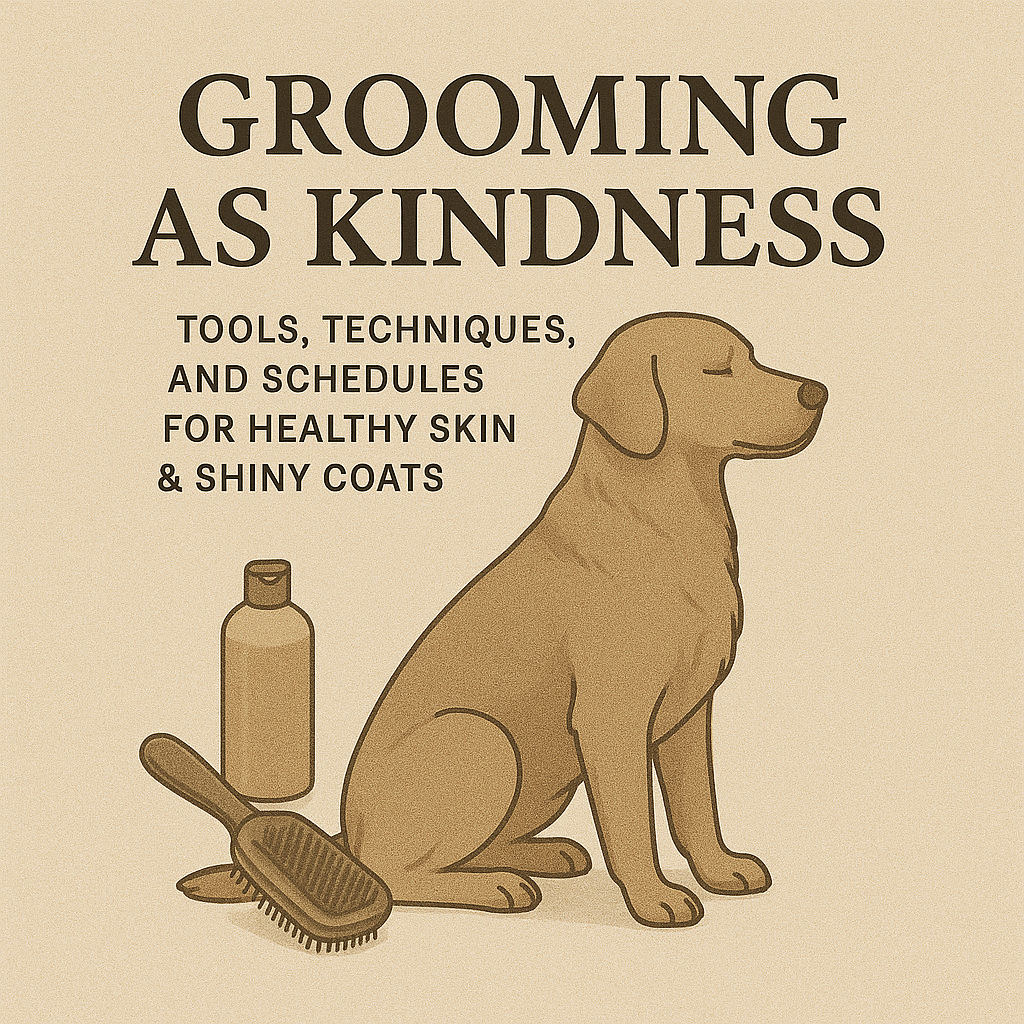 Grooming as Kindness: Tools, Techniques, and Schedules for Healthy Skin & Shiny Coats