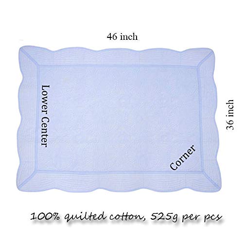 Personalized Baby Blanket Baby Quilt Monogrammed Blankets for Boys and Girls Embroidered Baby Gifts Letter & Date