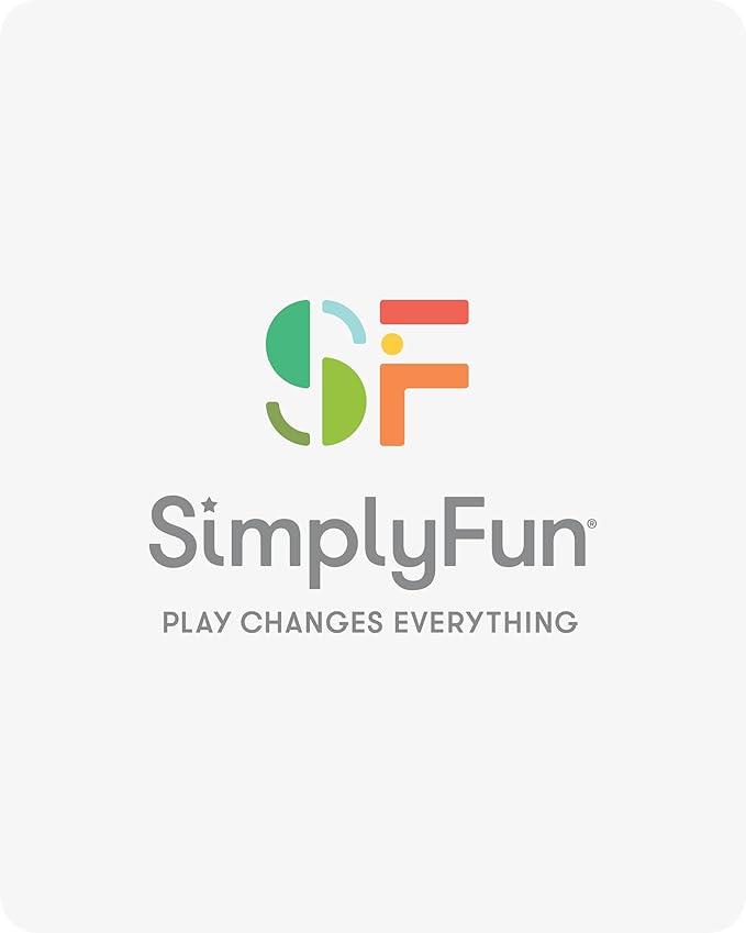 SimplyFun Math Room - Educational Game - Quick Thinking & Fun Games for Kids Ages 5 & Up - Fast Solving Addition & Subtraction Game - 2 to 4 Players