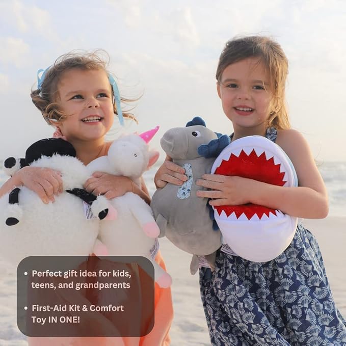 Plush First Aid for Home - Aid Kit for Kids - Toddler First Aid Kit - Mini Boo Boo Kit β Emergency First Aid Kit Classroom β Arlo Sheep Plush Bag