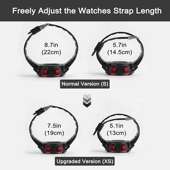 Kids Watch,Boys Watch for 3-15 Year Old Boys,Digital Sport Outdoor Multifunctional Chronograph LED 50 M Waterproof Alarm Calendar Analog Watch for Children with Silicone Band,Kids Gift