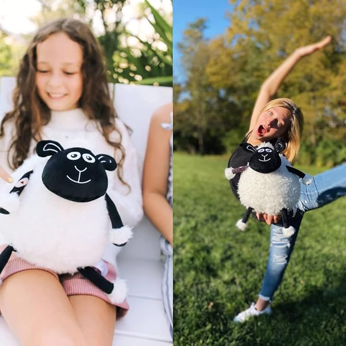 Plush First Aid for Home - Aid Kit for Kids - Toddler First Aid Kit - Mini Boo Boo Kit β Emergency First Aid Kit Classroom β Arlo Sheep Plush Bag