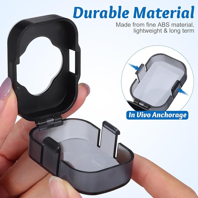 TOYANDONA 1pc Safety Lock Cover Child Safety Lock Child Proof Door Handle Child Proof Door Cover Child Proof Door Lock Cover Child Safety Door Cover Stove Abs Knob Security Door Baby
