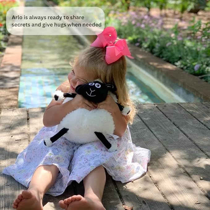 Plush First Aid for Home - Aid Kit for Kids - Toddler First Aid Kit - Mini Boo Boo Kit β Emergency First Aid Kit Classroom β Arlo Sheep Plush Bag
