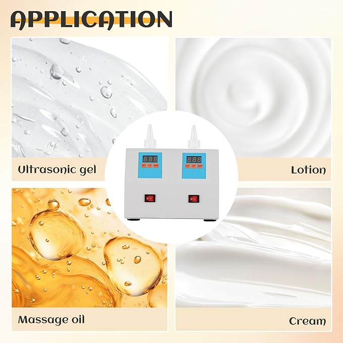 Ultrasound Gel Warmer Digital 2 Bottles Gel Warmer Massage Oil Warmer with 200ml Bottles, Gel Warmer Ultrasound Bottle Warmer for Oil Lotion Cream Gel 68-113℉ 12V
