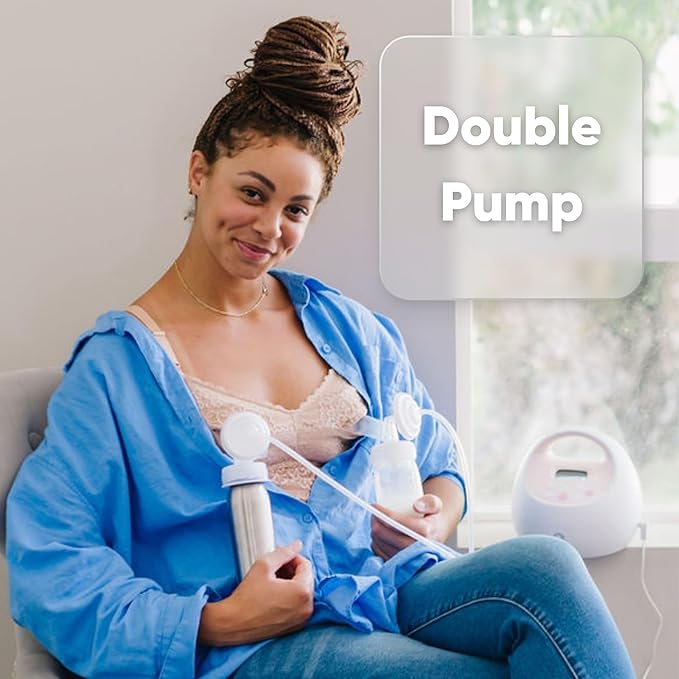 CERES CHILL OG Breastmilk Chiller, Reusable Storage Container, Up to 34 oz. - Bottle Cooler Keeps Milk at Safe Temperatures for Up to 20 Hours, Connects w/Most Pumps (Navy Blue)