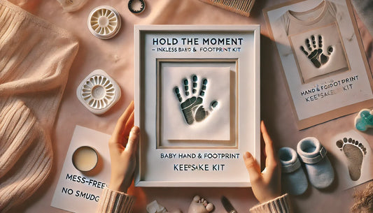 Hold the Moment — Inkless Baby Hand & Footprint Keepsake Kit