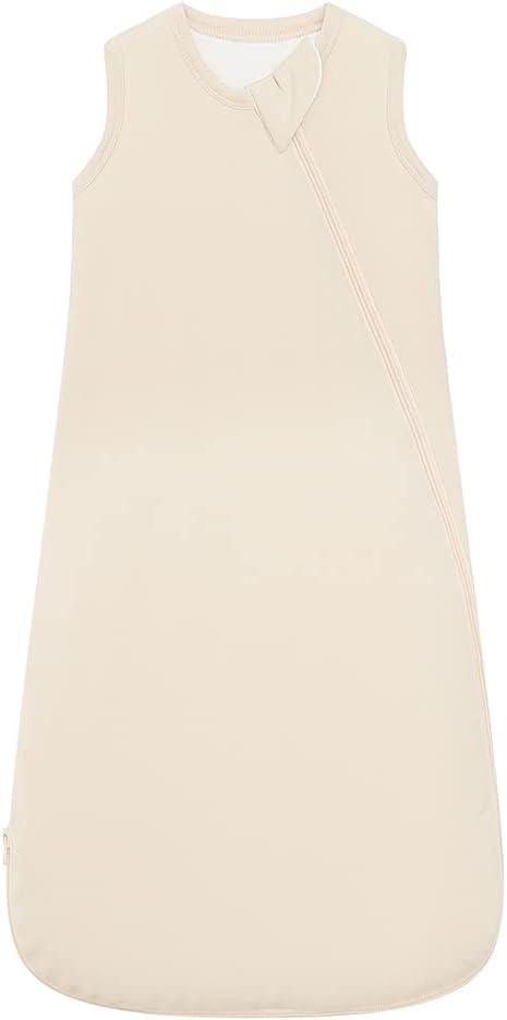 HAPIU Unisex Rayon Made from Bamboo Baby Sleep Sack TOG 1.0, 2-Way Zipper YKK, Wearable Blanket Baby