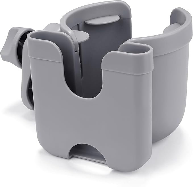 Accmor Stroller Cup Holder with Phone Holder, Bike Cup Holder, Universal Cup Holder for Uppababy Nuna Doona Strollers, 2-in-1 Cup Phone Holder for Stroller, Bike, Wheelchair, Walker, Scooter