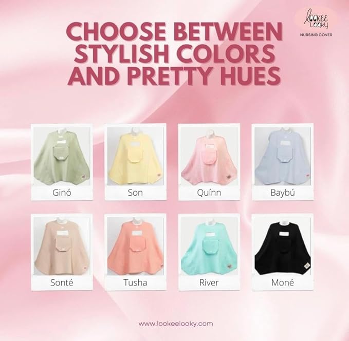 Muslin Nursing Cover for Baby Breastfeeding –with Peekaboo Window -100% Breathable Cotton Privacy Nursing Shawl - Multiuse Apron for Moms