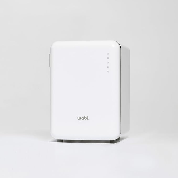WABI UVC LEDs 3-in-1 Sanitizer & Dryer 360° Box | Disinfect, Dry, & Store Everyday Items, Baby Feeding Gear, and Electronics | Touch Control, LED (No Mercury) | Smart Storage Mode
