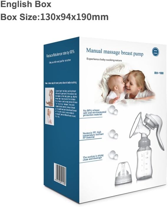 Manual Breast Pump for Breastfeeding, Small Portable Manual Breast Milk Catcher Baby Feeding Pumps & Accessories