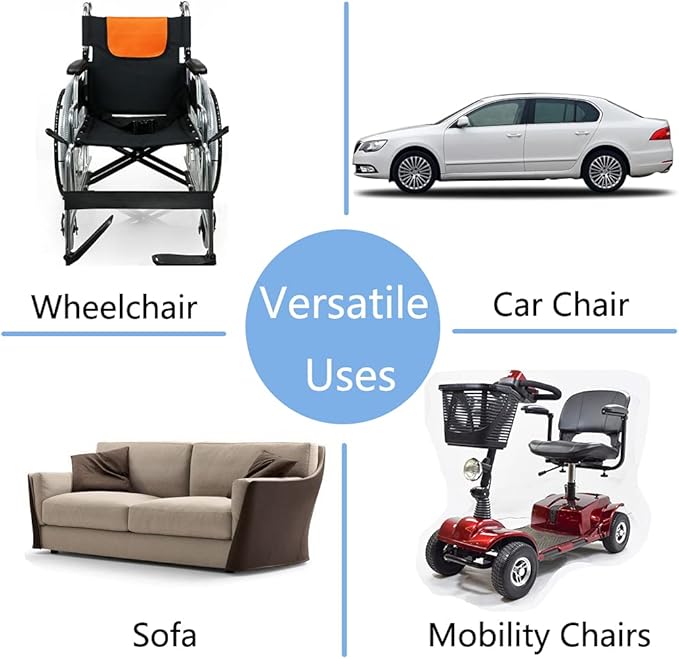 OUTCREATOR® Washable Bed Pads 21" x 22" (Pack of 2), Incontinence Mattress Protector, Anti-Slip Waterproof Underpads for Adults Kids Elderly Pets, Absorbency & Reusable Bedwetting Pads (Gray)