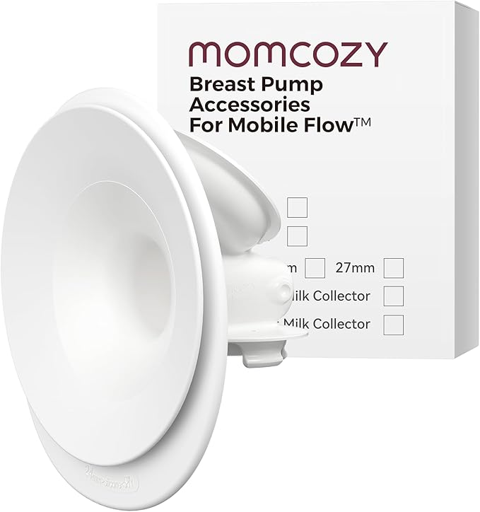 Momcozy Original Replacement Accessories for Upgraded Mobile Flow | Upgraded M9,Original Upgraded M9 Breastfeeding Parts,27mm Flange,1 Pack