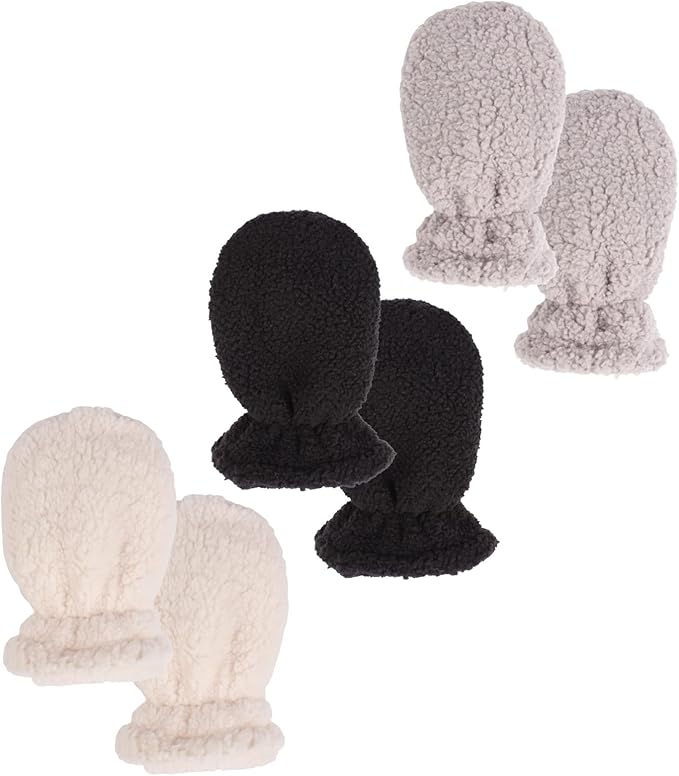 Zsedrut Baby Boys Winter Glove Warm Toddler Infant Girls Mittens Fleece Lined Gloves 1-7 Years