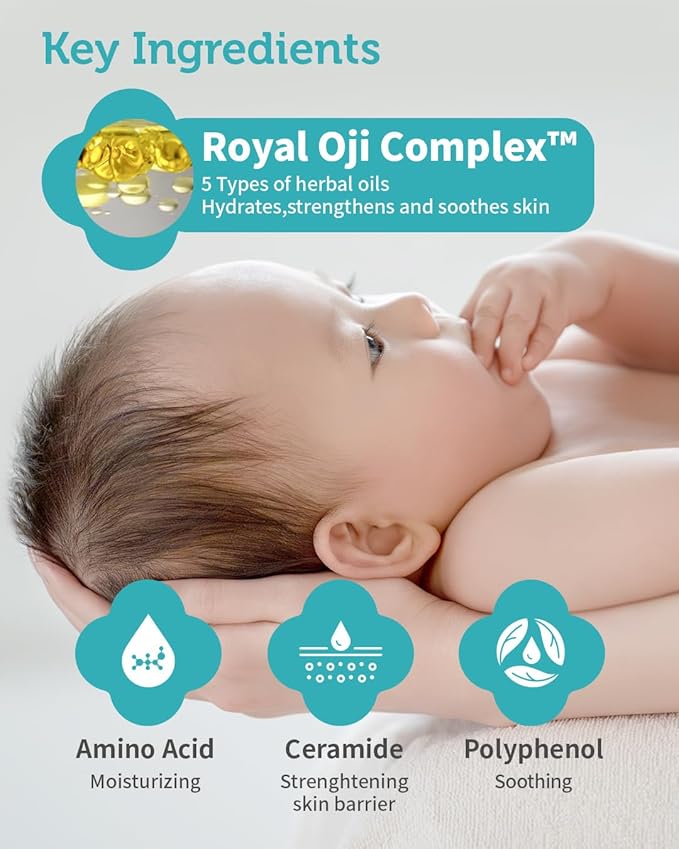 Pri-mmune Shampoo & Bath - Korean Baby Wash - Hypoallergenic Head to Toe Cleanser - Paraben-Free Formula For Sensitive Hair & Skin, 11.8 fl.oz.