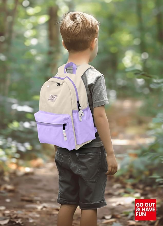 Toddler Backpack for Boys 2-5: Preschool Kindergarten 13" Daycare Backpacks Fit A4 Folder