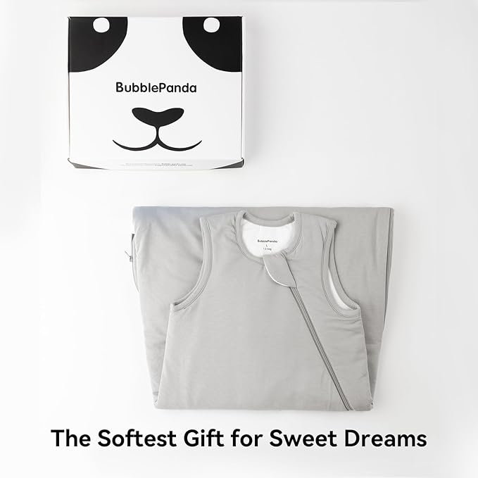 Rayon Made from Bamboo Sleep Sack 12-18 Months 1.0 Tog Ultra Soft Baby Wearable Blanket Toddler Sleeping Sack for Babies Unisex Girl Boy 2-Way Zipper Baby Sleeping Bag Breathable Lightweight Large