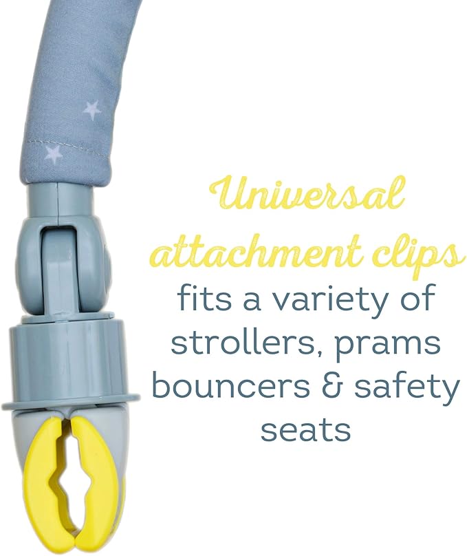 Taf Toys Koala Daydream pram, Stroller & car seat Arch | Ideal for Infants & Toddlers, Activity Arch with Fascinating Toys, Stimulates Baby’s Senses and Motor Skills Development, for Easier Outdoors