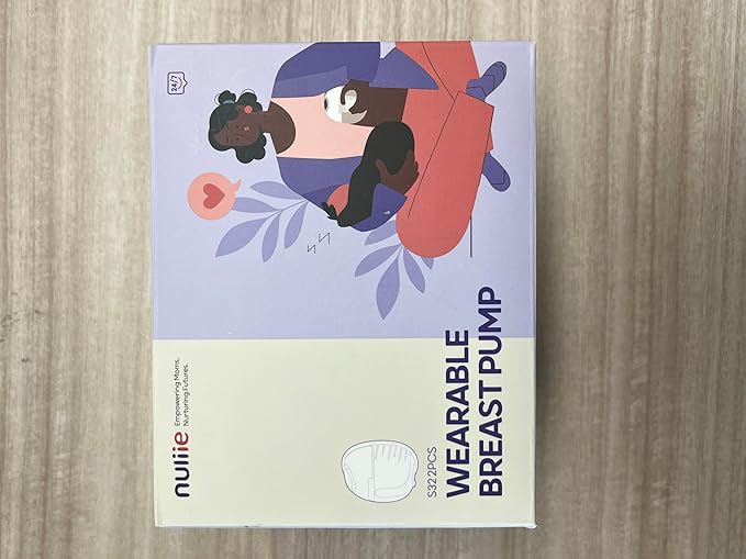 Nuliie Hands-Free Breast Pump, Wearable Breastfeeding Pump 4 Modes 9 Levels with 18/21/24MM Flange, Electric Breast Pump Portable, Replaced Pumping Accessories Included (Pink, 2 Packs)