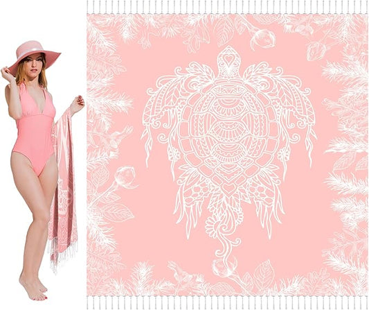 Oversized Turkish Beach Towel Blanket XXL Cotton Sandproof Towels Boho Woven Extra Large Big Sand Free Giant Throw Thick Blankets Huge Quilt XL Picnic Camping Necessities Cloud For Adult Gifts