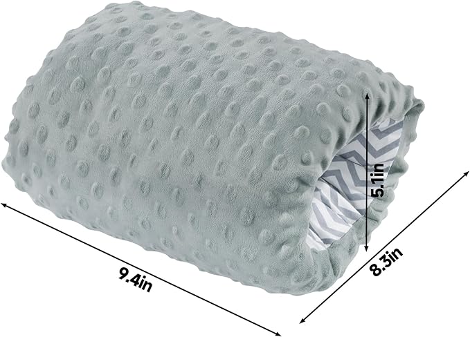 MABOZOO Arm Pillow for Feeding Baby,Flower Print Cozy Cradle Arm Pillow Soft Cotton Bottle Feeding Pillows for Newborn,Double-Sided Available