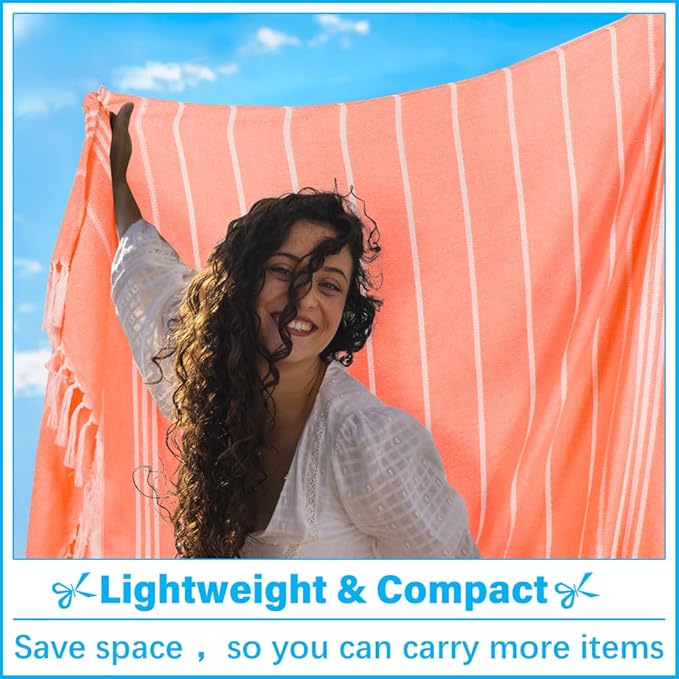 Oversized Turkish Beach Towel Blanket XXL Cotton Sandproof Towels Boho Woven Extra Large Big Sand Free Giant Throw Thick Blankets Huge Quilt XL Picnic Camping Necessities Cloud For Adult Gifts