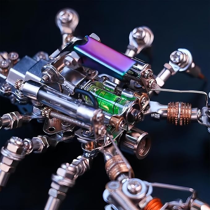 Adult 3D Metal Puzzle, Punk Scorpion Metal Model Set, 3D Puzzle Mechanical Insect Building Blocks, Fun DIY Assembly,high-end Men's Gifts.