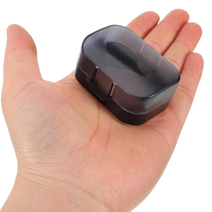 Safety Lock Protection Cover Childproof Door Knob Covers for Kids Durable Transparent ABS 2.36 x 1.57 x 0.98 Inch - Baby Proofing Solution