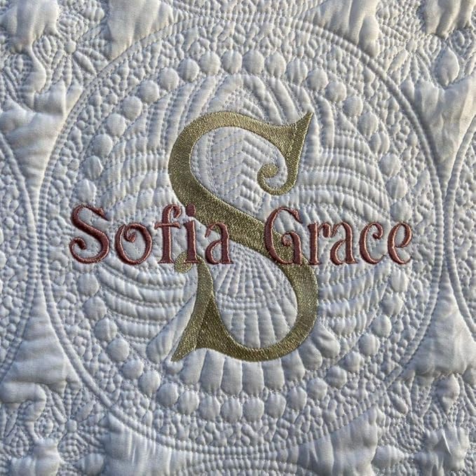 Personalized Baby Blanket Baby Quilt Monogrammed Blankets for Boys and Girls Embroidered Baby Gifts Monkey