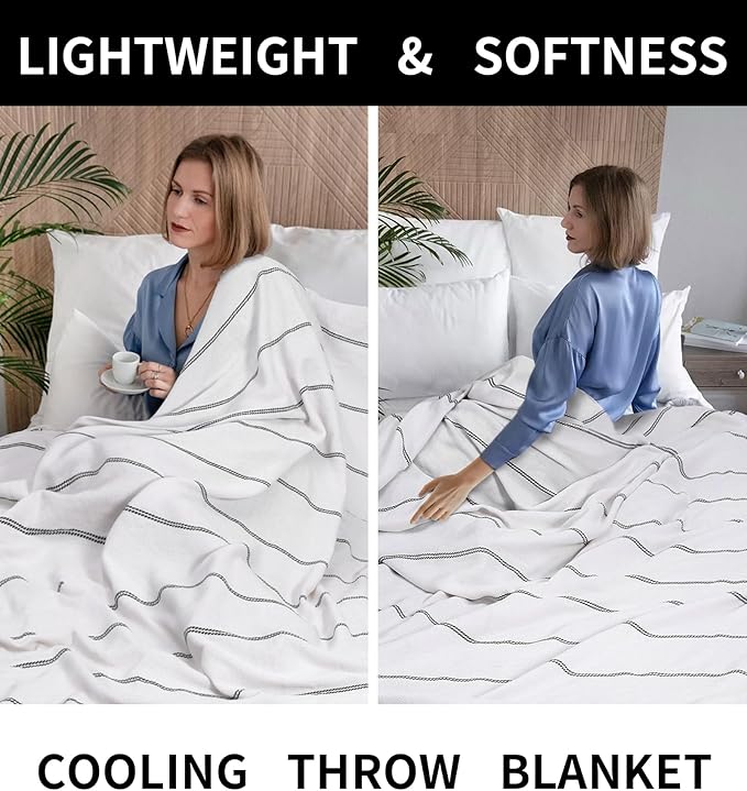 Large Cotton Turkish Throw Blanket Lightweight Breathable Home Decoration Women Birthday Gifts Ideal for Mom Grandma Wife Sister Girlfriend Her Boss Coworker Retirement New Home Hoursewarming