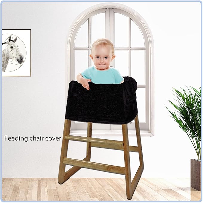 Car Seat Covers for Babies - Multi- use Nursing Carseat Canopy, Breastfeeding Covers, Baby Shower Gifts for Boys and Girls (Pure Black)