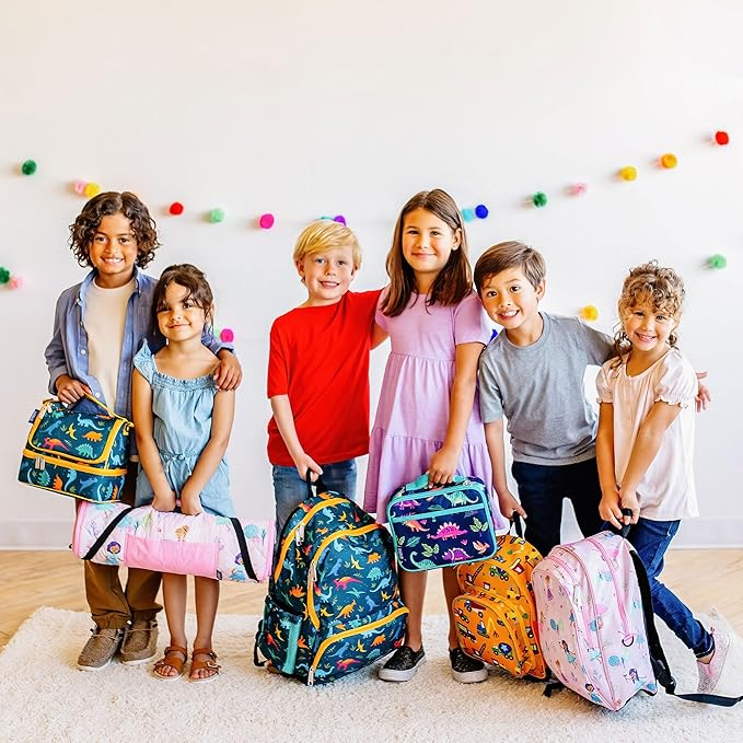 Wildkin 15-inch Kids Backpack – Durable, Padded, Adjustable for School & Travel - Party Animals