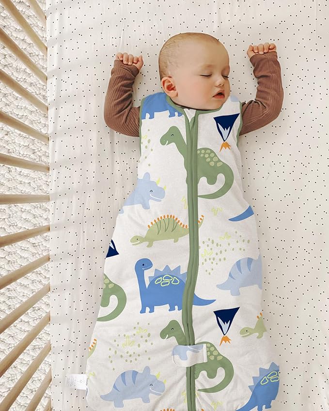 TotAha Toddler Sleep Sack 1.0 TOG for 2T-3T-4T, Premium Soft Wearable Blanket Baby Sleeping Bag with 2-way Safe Zipper for Girl Boy