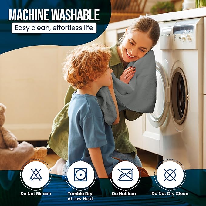 Utopia Bedding Waterproof Mattress Protector King Size, Premium Terry Mattress Cover 200 GSM, Breathable, Fitted Style with Stretchable Pockets (Gray)