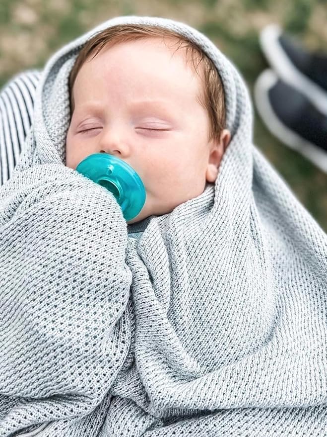 We are Amma | The Cocoon™ - Newborn Essentials Must Haves: Nursing Cover for Breast Feeding Essentials | Nursing Sweater Used as Breastfeeding Cover (Grey, Plus Size)