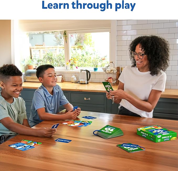 Skillmatics Guess in 10 Splash, Educational Toy & Card Game for Pool, Beach, Boat Trips, Fun Travel Gift for Kids, Teens & Adults, Ages 6, 7, 8, 9 & Up, 2-6 Players