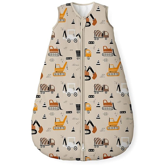 Yoofoss Baby Sleep Sack 18-24 Months, 1.5 Tog Baby Wearable Blanket with 2-Way Zipper, 100% Cotton Organic Fabric Winter Infant Sleeping Sack, Warm Soft Comfy