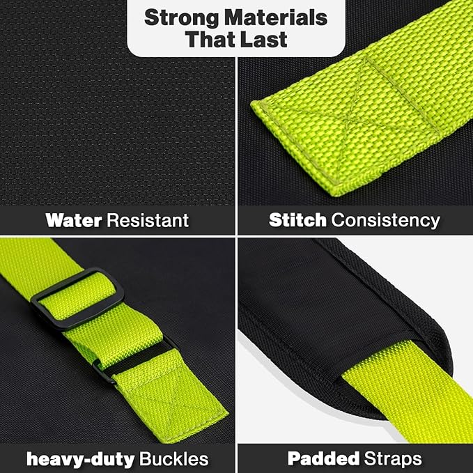 V VOLKGO Stroller Bag for Airplane, Large Cover for Airtravel, Jogger & Umbrella Stroller Cover for Travel - Fits Most Sizes, Gate Check Bag, Heavy Duty Durable Infant carrier covers for Air Travel