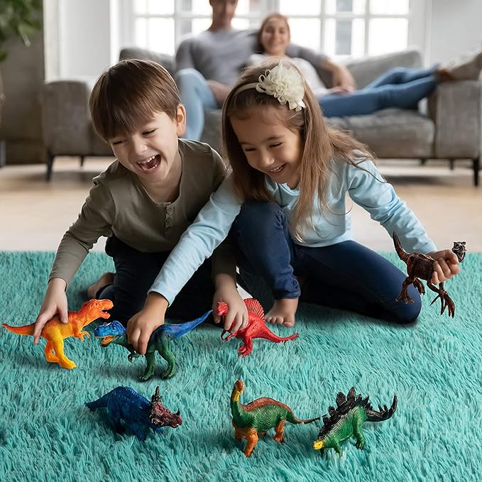 STEM.org Dinosaur Painting Kit for Kids with Dino Trivia-Dinosaur Crafts for Kids Ages 3-5 + w/ 2 T-Rex Set - Screen Free, Educational Gifts for Boys