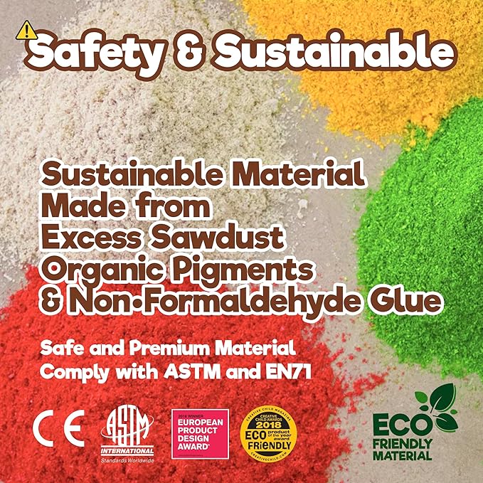 Taksa Toys Locomo Family 1 Open-Ended Waldorf Educational Outdoor Play Figures, Wooden Animal Montessori Toys for Kids 3 4 5 6 7+ for Childs Learning & Creativity Year Old, Gifts (Set of 5)